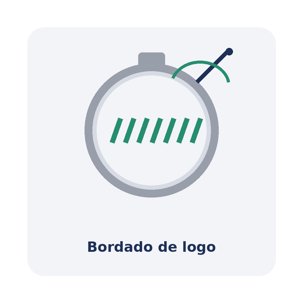 Bordado de logo (por prenda)
